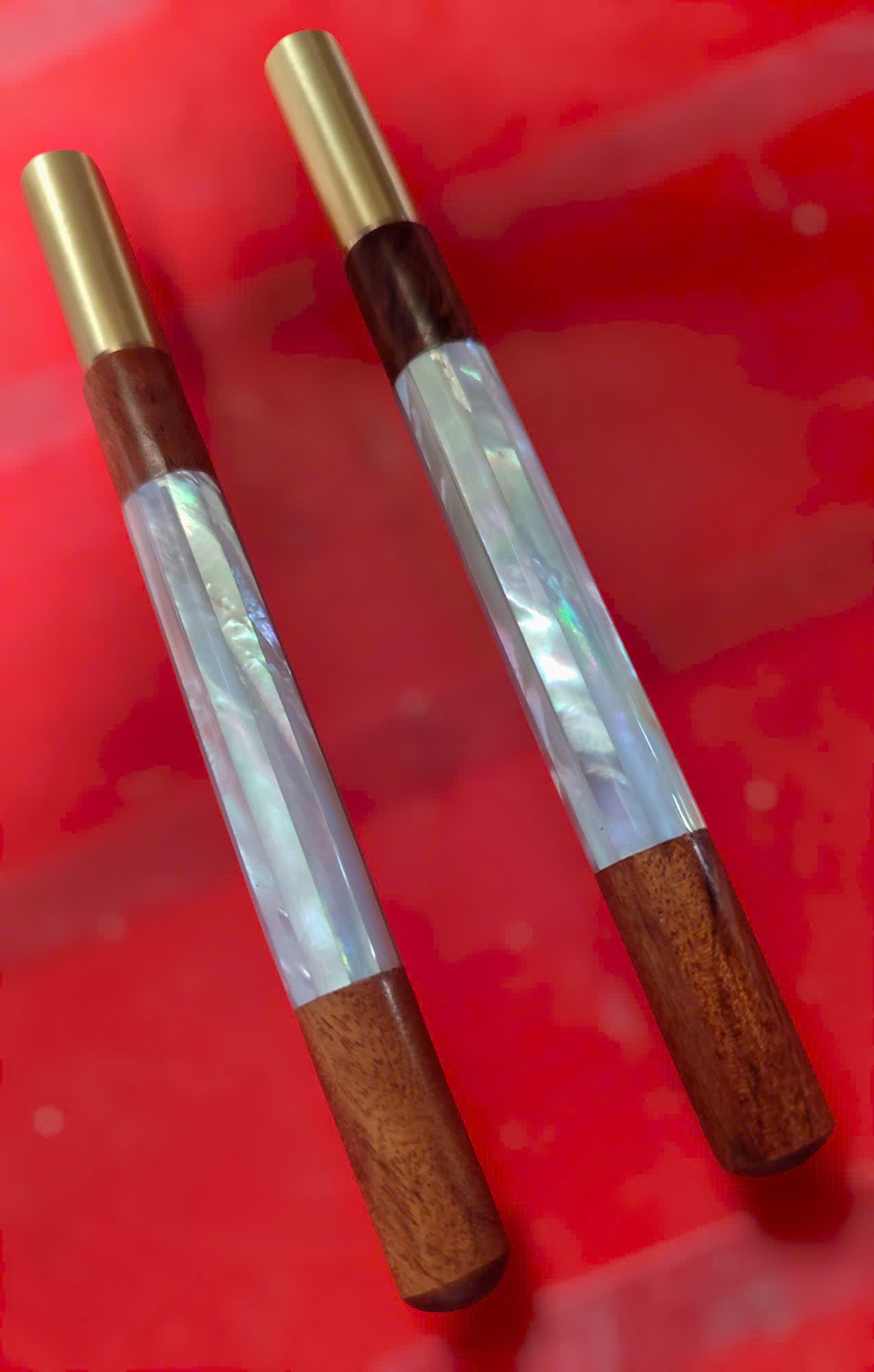 Mother-of-Pearl & Wood Handmade Pen